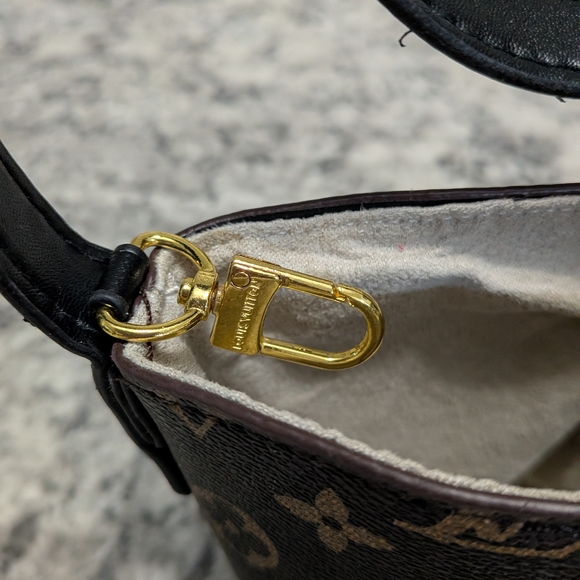 Monogram Brown Bucket Bag - Picture 3 of 7